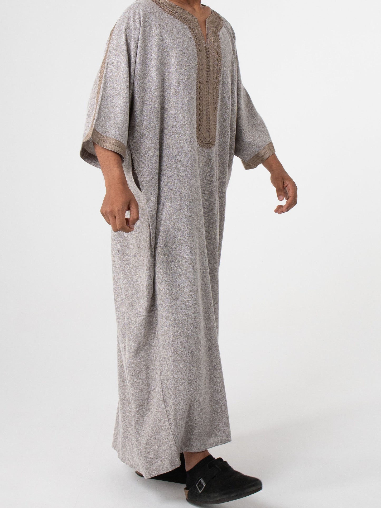 Linen Brownish thobe