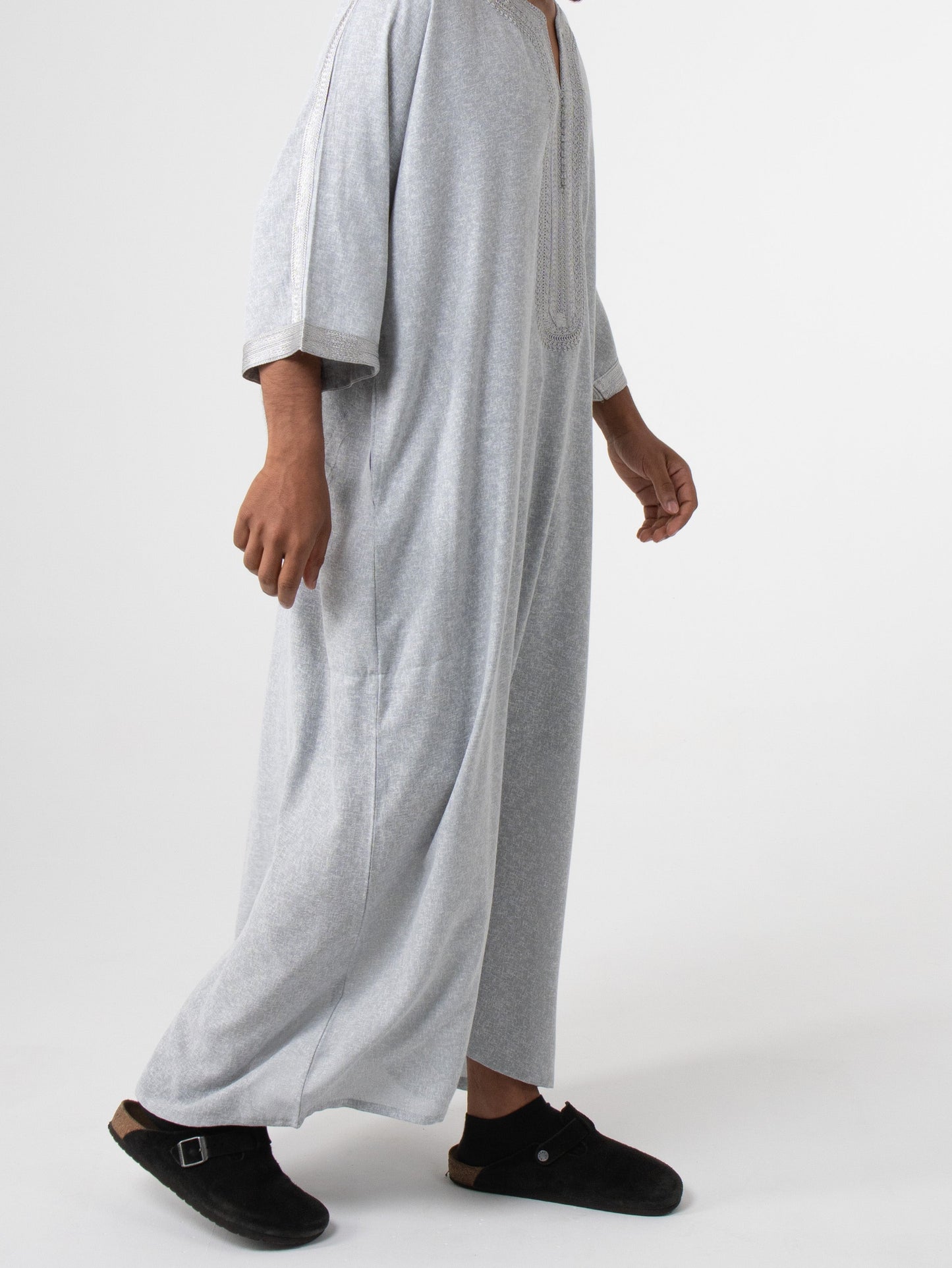 Linen Silver thobe