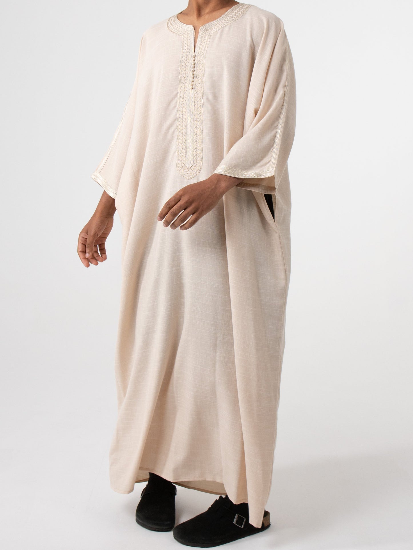 Linen Sand thobe