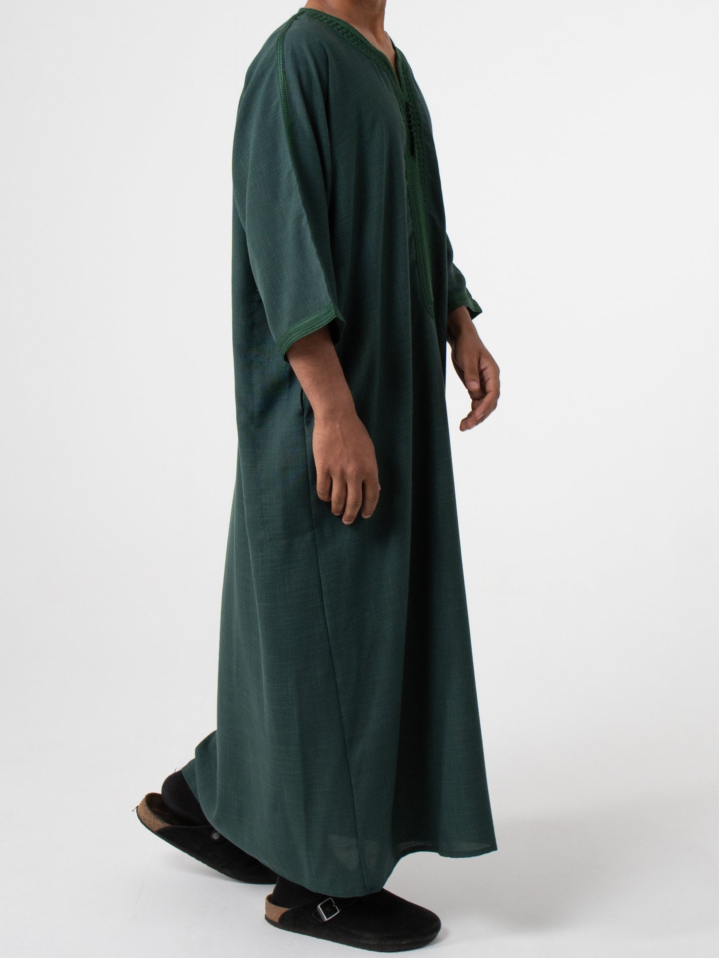 Linen Green thobe
