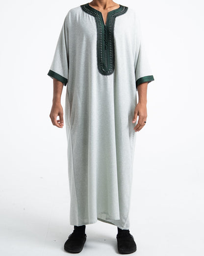 Linen Mint green thobe