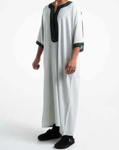 Linen Mint green thobe
