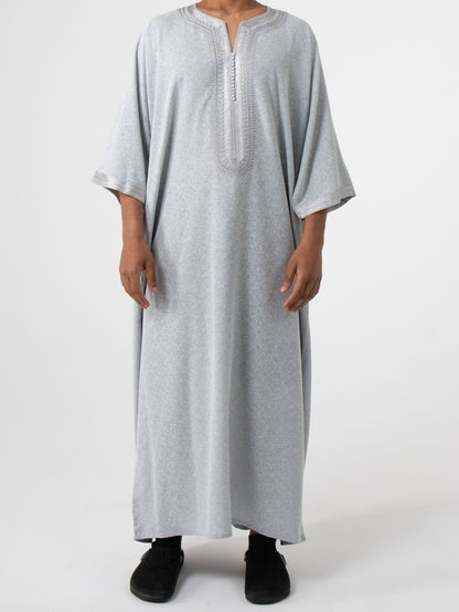 Linen Silver thobe