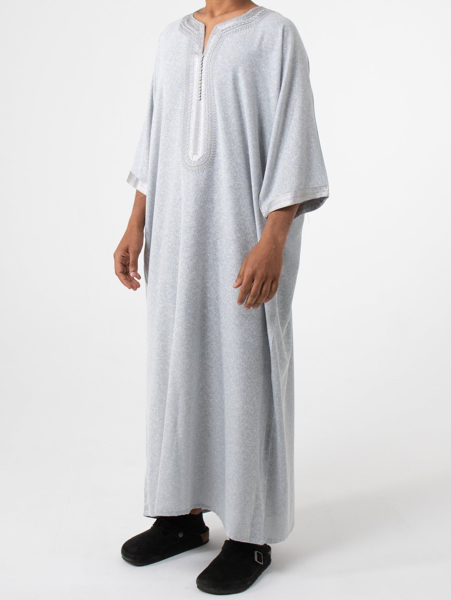 Linen Silver thobe