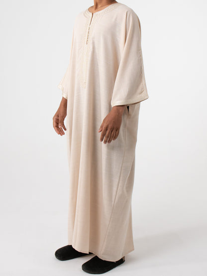 Linen Sand thobe